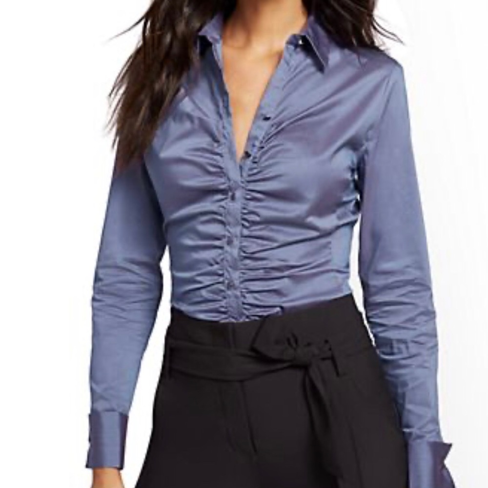 Madison Stretch Shirt with Secret Snap